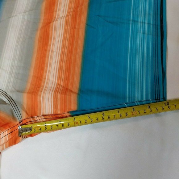 Quick Silver Blue Orange Gray Size 40 Board Shorts - Picture 9 of 9